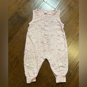 Vintage Oshkosh Baby B’gosh romper one-piece jumpsuit baby sheep size 6-9M